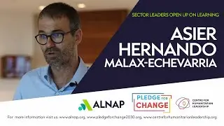 Sector leaders open up on learning: Asier Hernando Malax-Echevarria