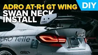 BMW F82 M4 Aftermarket Rear Wing Install DIY (2015-2020 BMW F80, F83 M4)