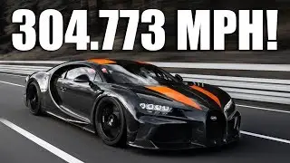 Watch The Bugatti Chiron Break 300MPH!