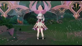 Rosa Nahida with effects! (Genshin Impact Mod)