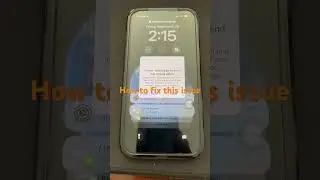 How to fix iPhone froze with Home would like to send you with critical alerts