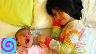 Cómo ser una buena hermanita mayor