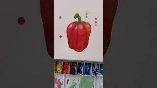 Analogous colors are any 3 colors next to each other on the color wheel #watercolorpainting #art