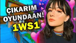 KIZ ARKADAŞIMLA 1V1 (SİNİRLENDİ) | VALORANT KOMİK ANLAR