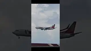 T'way Air (Daegu Airport Livery) Boeing 737-8Q8 Landing At Mactan-Cebu MCIA