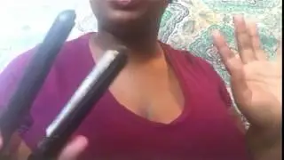 FLAT IRONING/STYLING your HAIR ASMR ROLEPLAY
