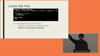 Exploring Language Design with 'Flappy' by Satoshi Ogasawara at Functional Scala Conference