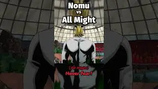 All Might vs Nomu | My Hero Academia