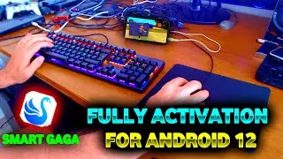 Smart Gaga Full Activation||😍Smart Gaga Full Setup in android 12||🖱️⌨️
