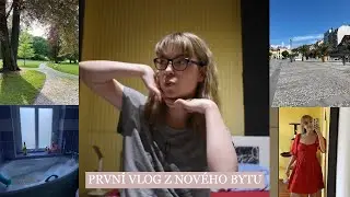 PRVNÍ VLOG Z NOVÉHO BYTU