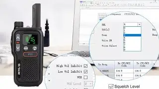 Рация Retevis RB618 программирование