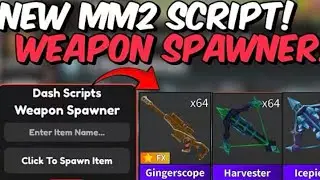 Best Weapon Spawner script for MM2🔥🤩🔫