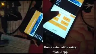 Home automation system using mobile app||HC05 Bluetooth module||Arduino Uno||
