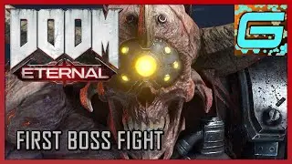 Doom Eternal: First Boss Fight 💥 [1080p 60FPS]