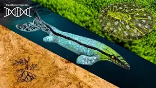 NEW ARTIST! Paleobiota Prehistoric figures!!! Clidastes! Dickinsonia! Metasequoia!