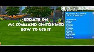 Update on MC command centre mod how to use it update link 15/08/2019