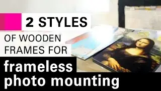 What should I mount a photo on? - 2 ideas!