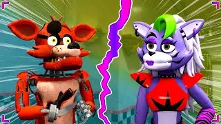 The Glamrocks meets the Classic Animatronics [FNAF: Security Breach Animation | Moon Animator]
