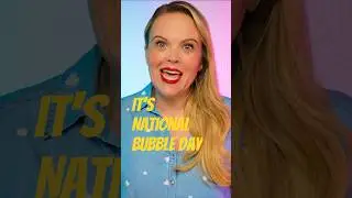 Holiday Hotline | it’s National bubble gum day | icky sticky bubblegum song | #bubblegum