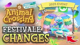Animal Crossing New Horizons: Festivale Updates & Changes in 2025