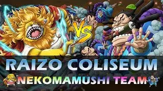 [OPTC] Chaos Coliseum: Raizo 50 Stamina (3:42) - Double Legend Nekomamushi