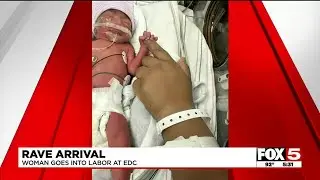 Rave arrival: Mother goes into labor at EDC in Las Vegas