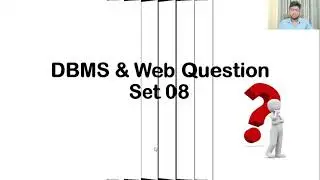 DBMS & Web Question set _ Day 08