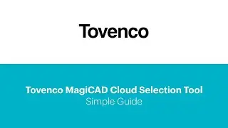 Tovenco MagiCAD Cloud Selection Tool | Simple Guide