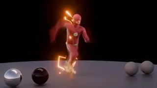 CW Flash | 3D Blender Model Showcase