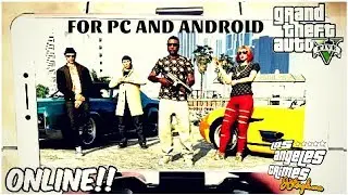 LOS ANGELES CRIMES ONLINE│GTA ONLINE CLONE ANDROID│ multiplayer (Android/Win)│ Download 🔥