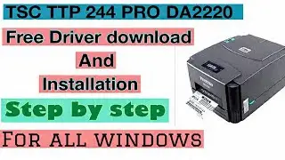 How to install free  tsc driver download/ tsc driver free me kese download kare 