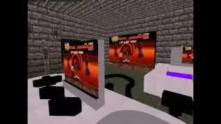 Playing Mortal Kombat In Doom