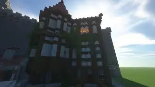 Minestadt - Day 9 Progress: More Diagonal Buildings & Tower