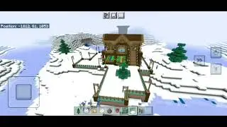 Snowy Mansion #minecraftbuildideas