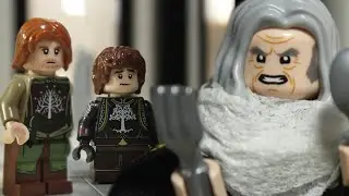 LEGO Denethor's Dinner (Stop Motion LOTR parody)