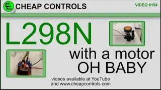 154 Arduino Basics - L298N controller with motor Part 2 - Arduino Programming Tutorial