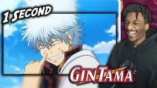 WHY IS THIS SO FUNNY?! 😂| 1 Second From Every Gintama Episode REACTION |