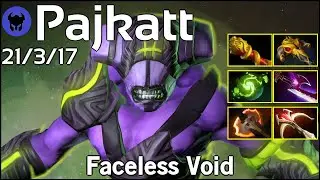 Pajkatt plays Faceless Void!!! Dota 2 7.20