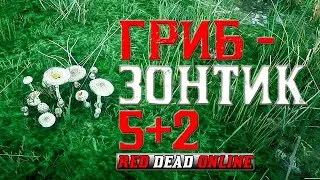 Гриб-зонтик 5 - red dead online