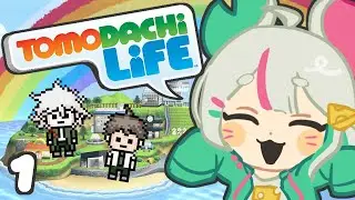 WELCOME TO JABBERWOCK ISLAND! Tomodachi Life X Danganronpa | Part 1