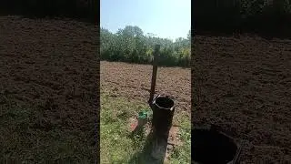 Фрезеруем участок мотоблоком 