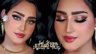 Step By Step Glam Indian wedding Guest Makeup Tutorial | LearningWith Nk