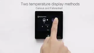 термостат led экран сенсорный