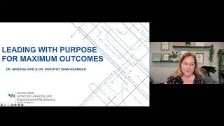 Leading with Purpose for Maximum Outcomes: Be the Best You to be the Best Leader