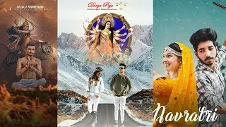 Happy Durga Puja Special Editing || Bengali Durga Puja Photo Edit || Navratri Special Pics Editing