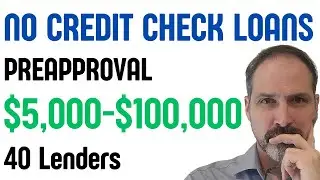 No Credit Check Personal Loans - Pre-approval. $5000-$100,000 Loans.  Apply to 40 lenders at once.