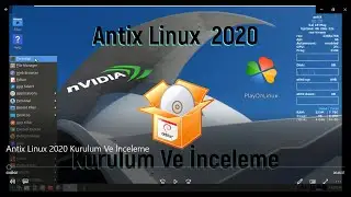 Antix Linux 2020 Kurulum Ve İnceleme / VMware Workstation Pro(🟢)