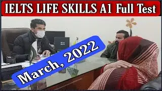 IELTS Life Skills A1 | Full Test | 2022 | By TFLS