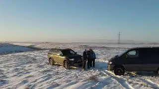 Mavic Air 2. Andreevka. Omskaya Oblastj. Flying in winter is -10.