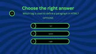 HTML MCQ | Test Your HTML Knowledge! HTML Trivia Quiz Part-1